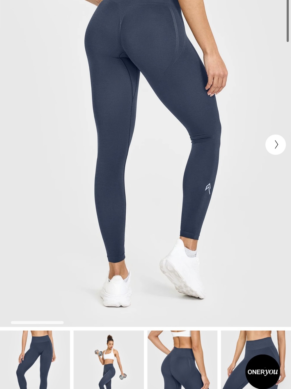 Oner Active True Blue Seamless Leggings